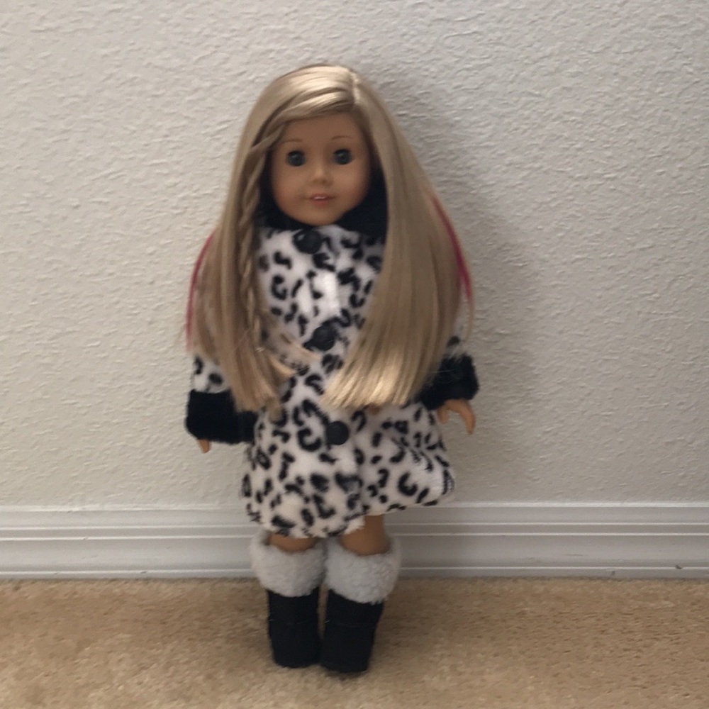 American girl doll. 18”, 2014. Isabelle Palmer, retired AG GOTY.